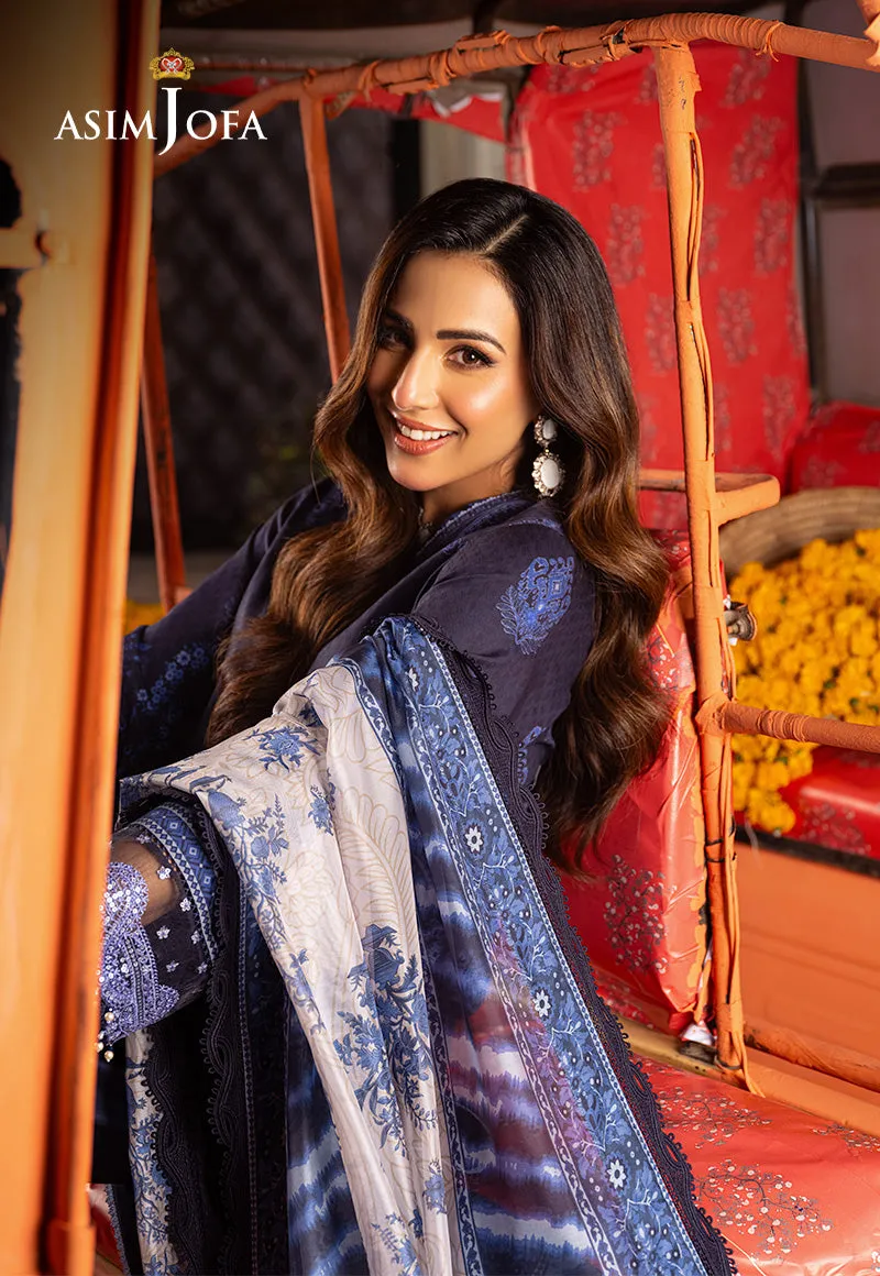 AJAR-09 EMBROIDERED JACQUARD 3 PCS