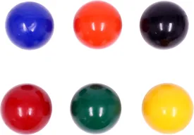 AmishToyBox.com Set of 6 Replacement Croquet Balls, Made in The USA