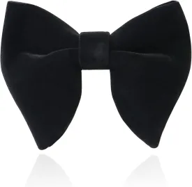 Bow Ties for Men, Mens Pre-Tied Bow Ties, Velvet Bow Ties for Men, Adjustable Oversized Tuxedo Bow Tie With Gift Box
