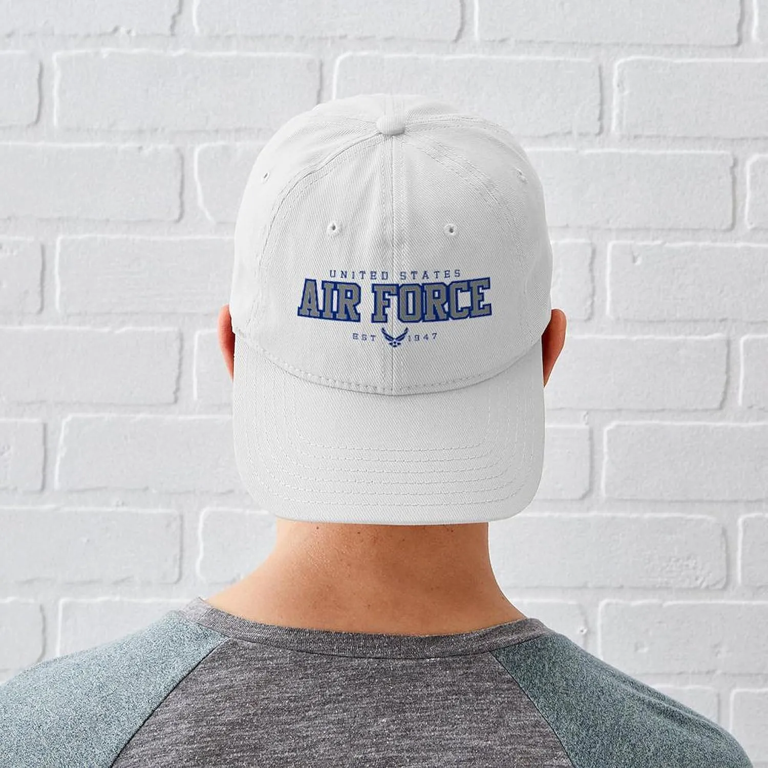 CafePress United States Air Force Athletic Cap Adjustable Baseball Cap