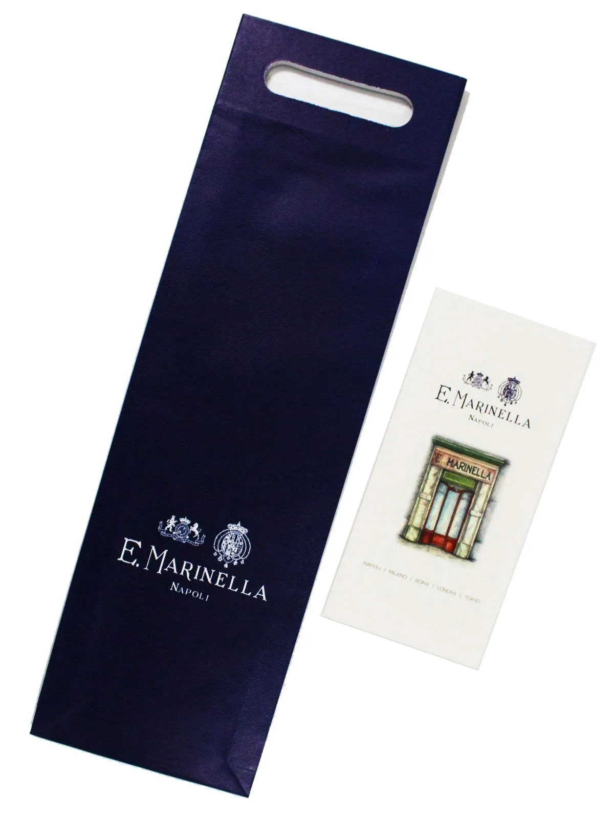 E. Marinella Tie Dark Green Navy Red Mini Floral Design
