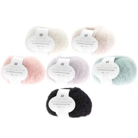 Essentials S K Mohair Loves Silk Glamorous Glitter (Universal Yarn)