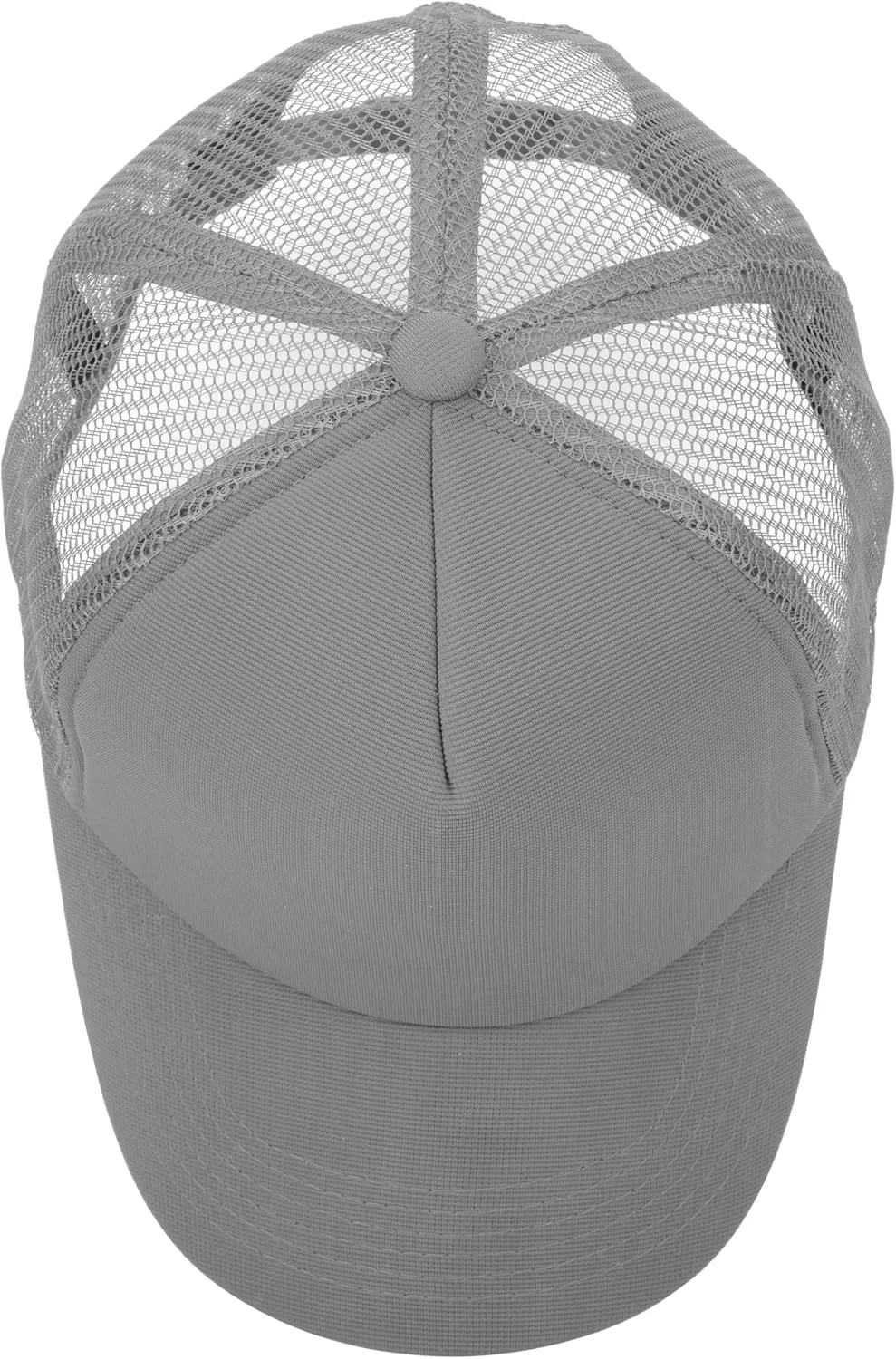 Gelante Polyester Foam Front, Mesh Back 5 Panel Sublimation Trucker Baseball Cap Snapback Hat