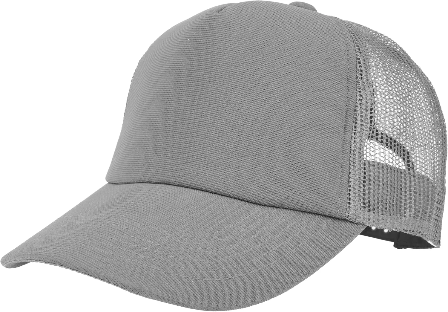 Gelante Polyester Foam Front, Mesh Back 5 Panel Sublimation Trucker Baseball Cap Snapback Hat