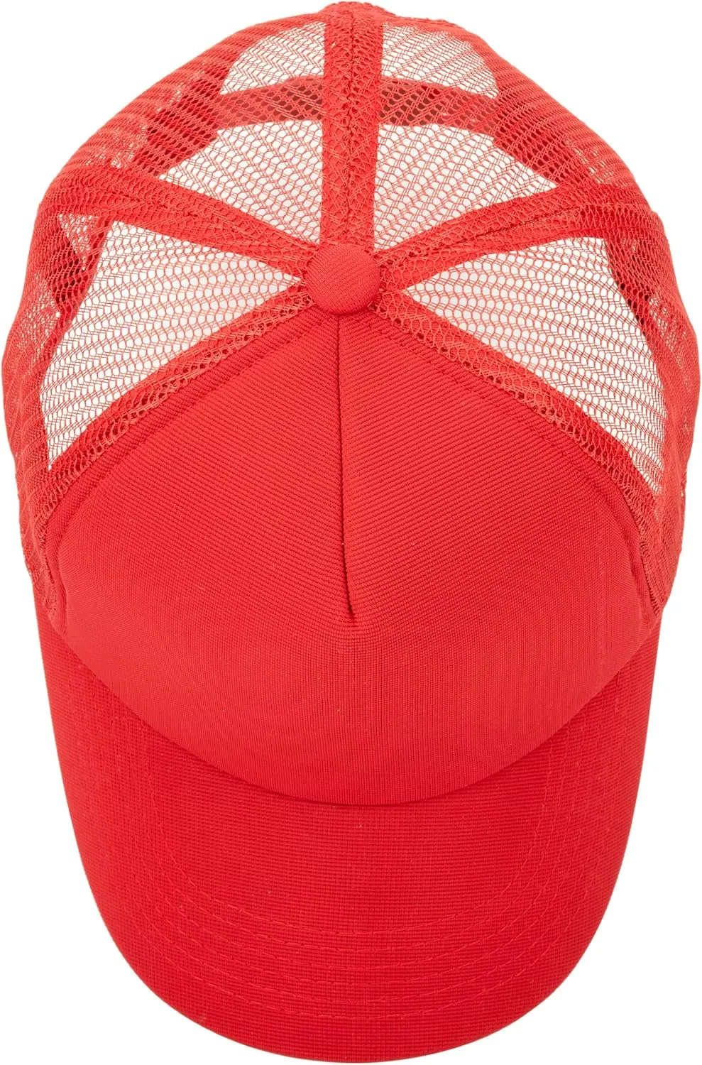 Gelante Polyester Foam Front, Mesh Back 5 Panel Sublimation Trucker Baseball Cap Snapback Hat