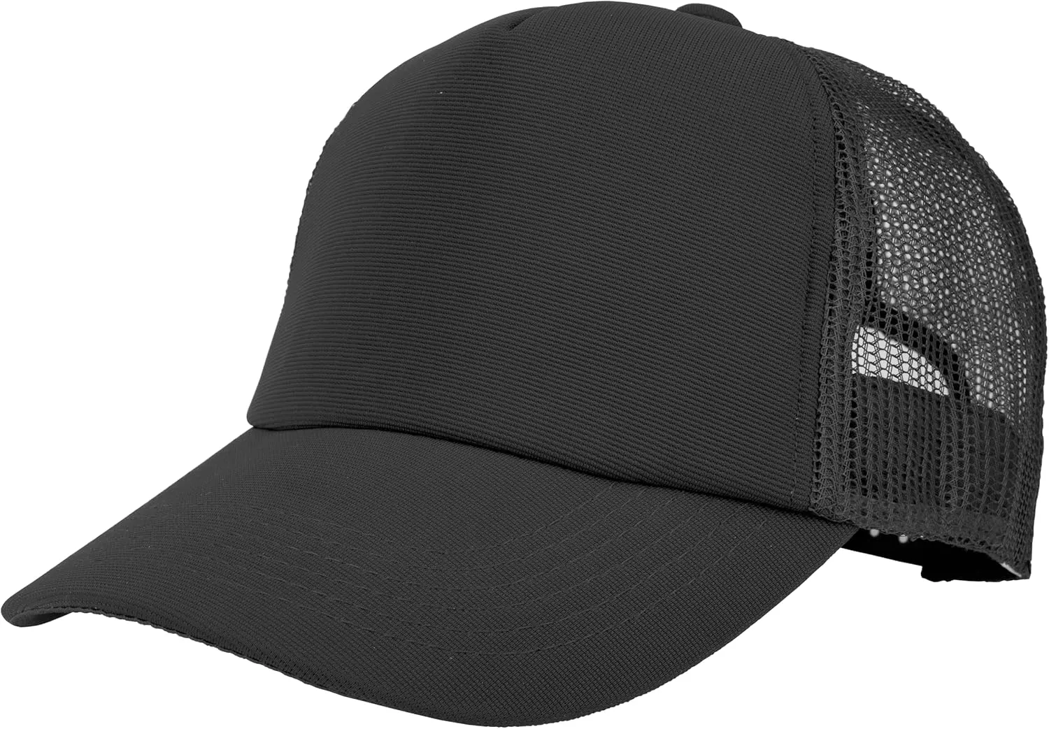 Gelante Polyester Foam Front, Mesh Back 5 Panel Sublimation Trucker Baseball Cap Snapback Hat