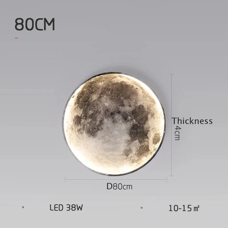 IIS Modern LED Ceiling/Wall Lamp Moon Indoor Lighting