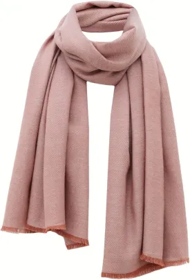 Italian Broad 70% Cashmere and 30% Silk Scarf Shawl Wrap Stole of Premium Quality Super Soft Made in Italy for Woman