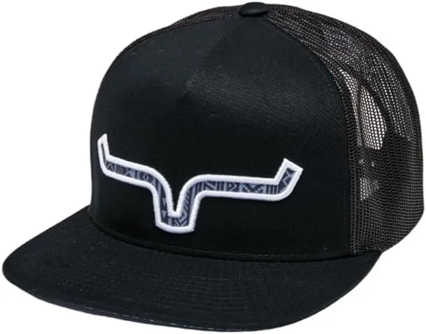Kimes Ranch Unisex Delano Hat  High-Profile Western Snapback with 3D Embroidery