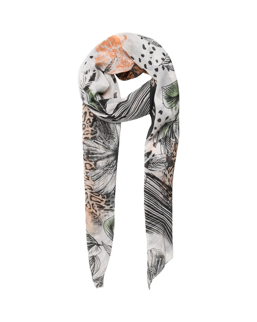 LeoTT Flower Scarf