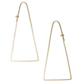 <!--ER857-->isosceles dainty hoops