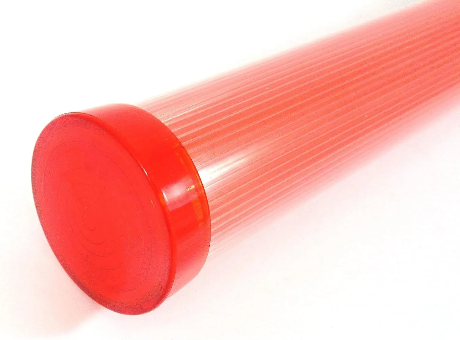 RK 16-Inch Signal Traffic Wand Baton LED Flashlight with Wrist Strap, Orange Finish