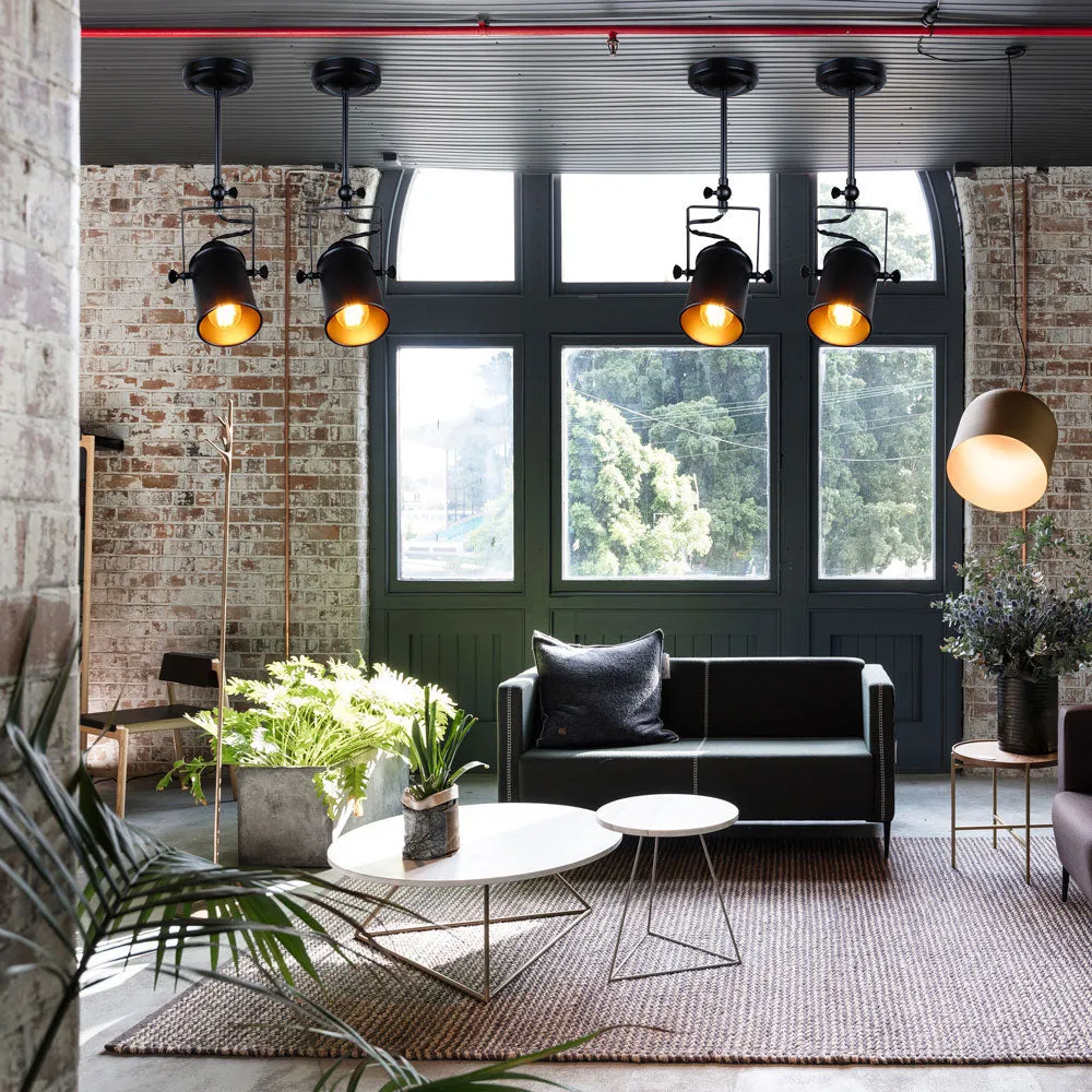 Ryker - Industrial Pendant Ceiling Spotlight