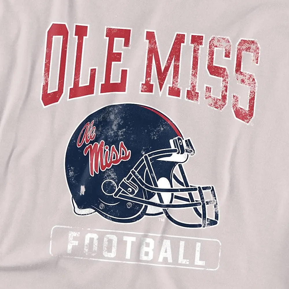 University of Mississippi Official Football Helmet Unisex Adult T Shirt
