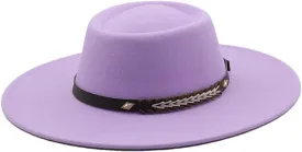 Women Wide Brim Formal Fedora Hats Men Panama Church Cap Men's Women Classic Wedding Hat